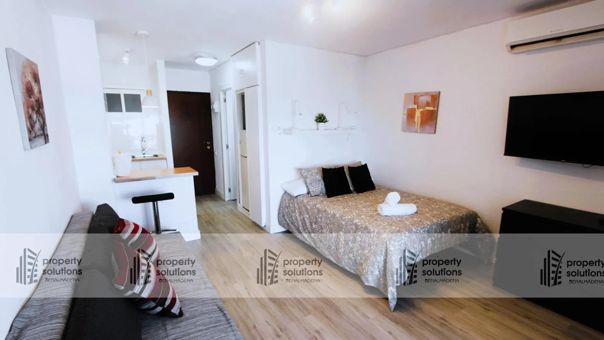 714 Iris Apartamento - Vista Al Mar - Cerca De Tren, Restaurantes, Tiendas - Playa A 10 Min Caminando Бенальмадена Апартаменты