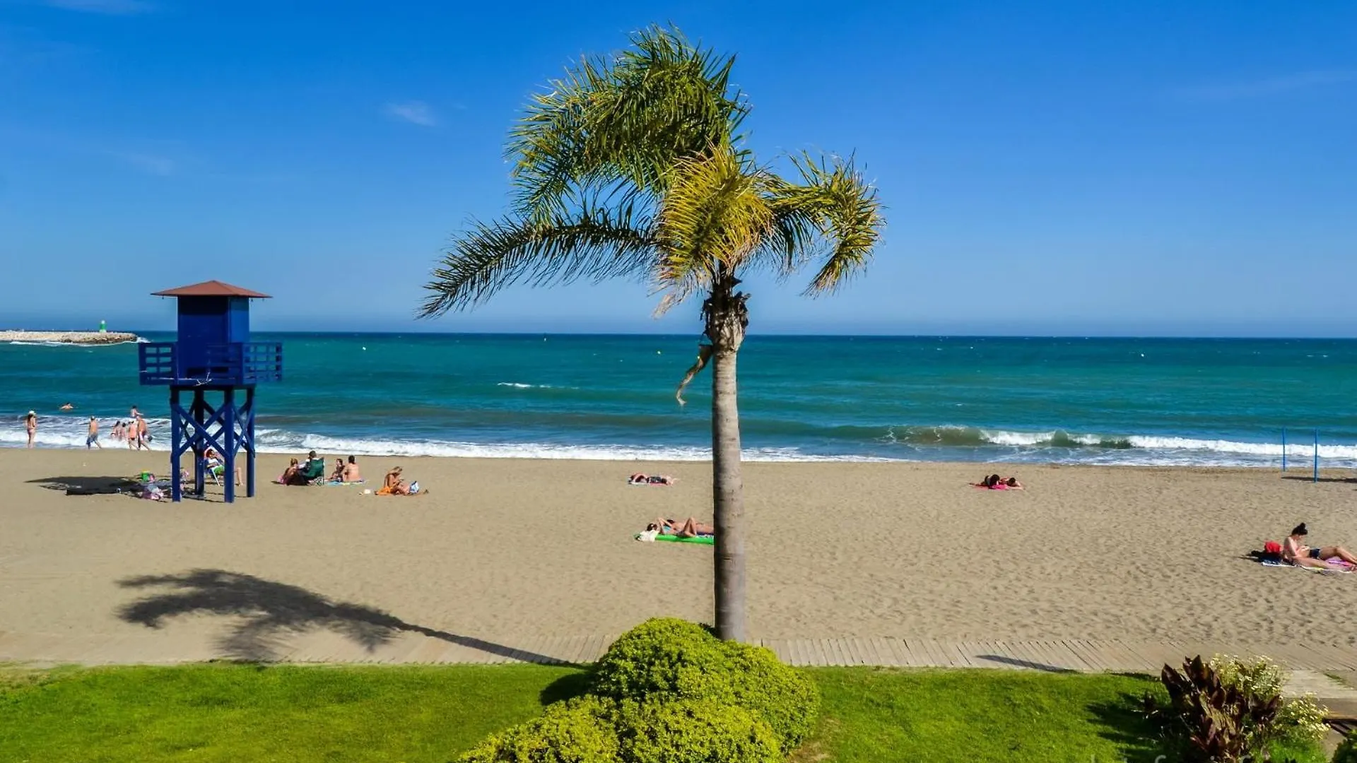 714 Iris Apartamento - Vista Al Mar - Cerca De Tren, Restaurantes, Tiendas - Playa A 10 Min Caminando Бенальмадена Апартаменты